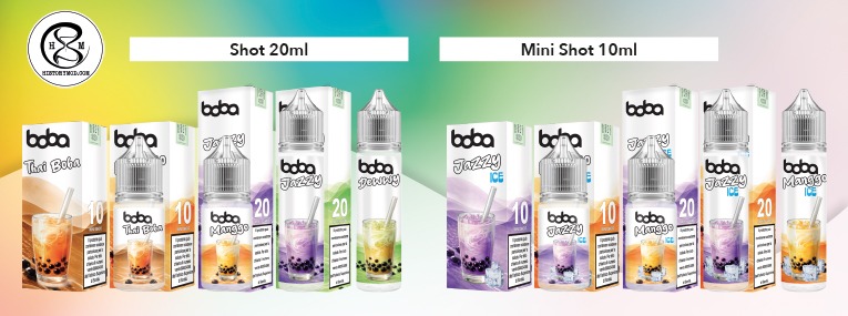Jazzy Boba Shot 20ml e Mini Shot 10ml History Mod